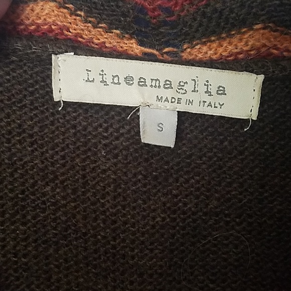 Lineamaglia alpaca wool sweater size S - Picture 3 of 6